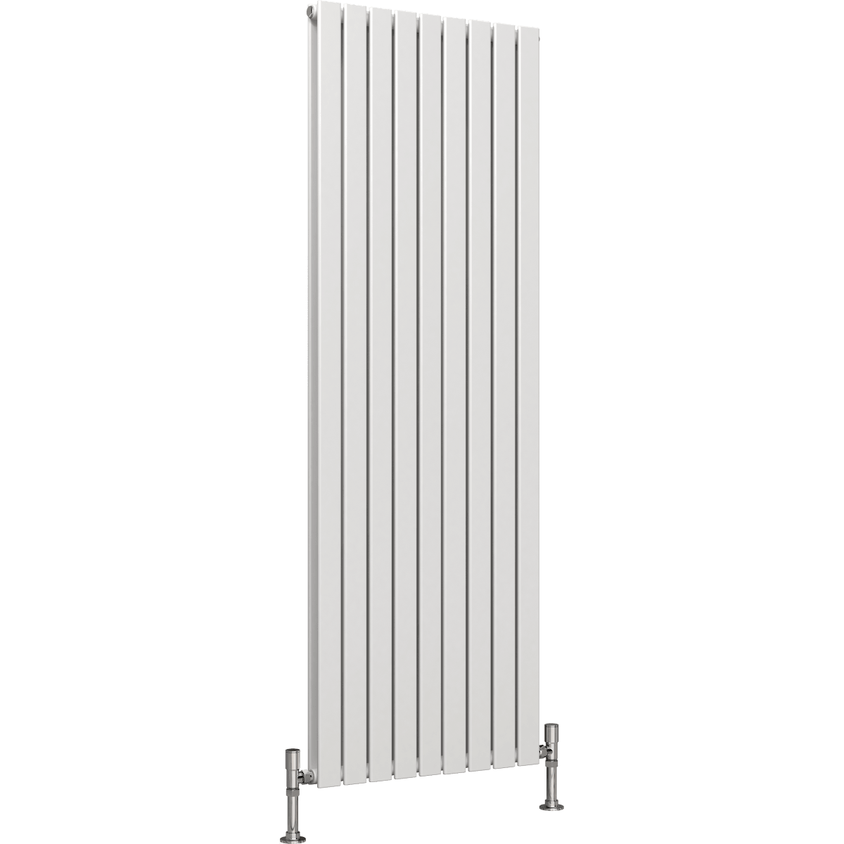 Ice Cold Spice Savannah Vertical Designer Radiator in White