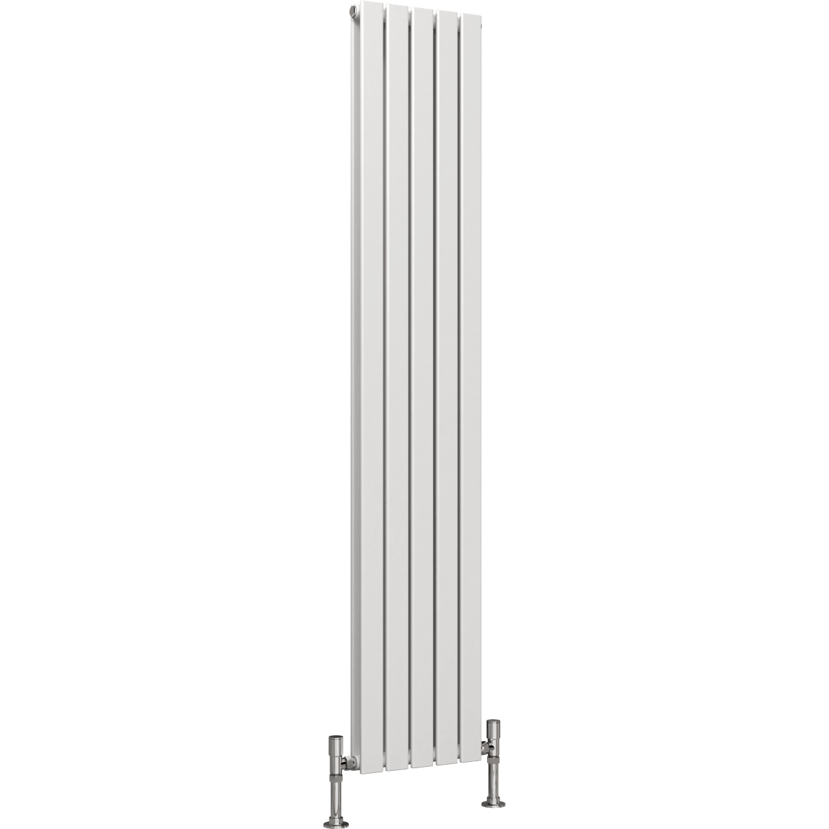Ice Cold Spice Savannah Vertical Designer Radiator in White