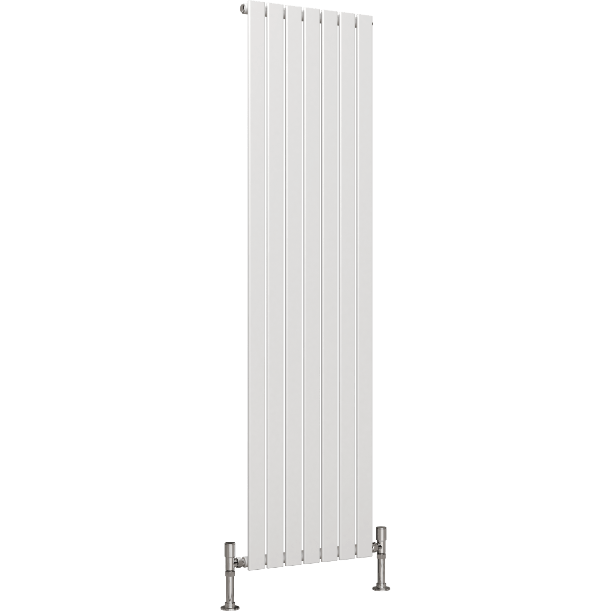 Ice Cold Spice Savannah Vertical Designer Radiator in White