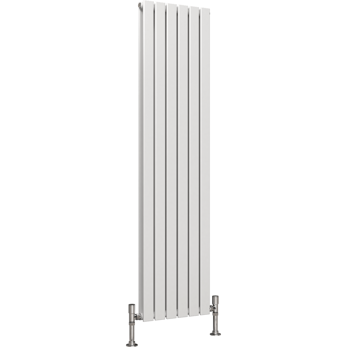 Ice Cold Spice Savannah Vertical Designer Radiator in White