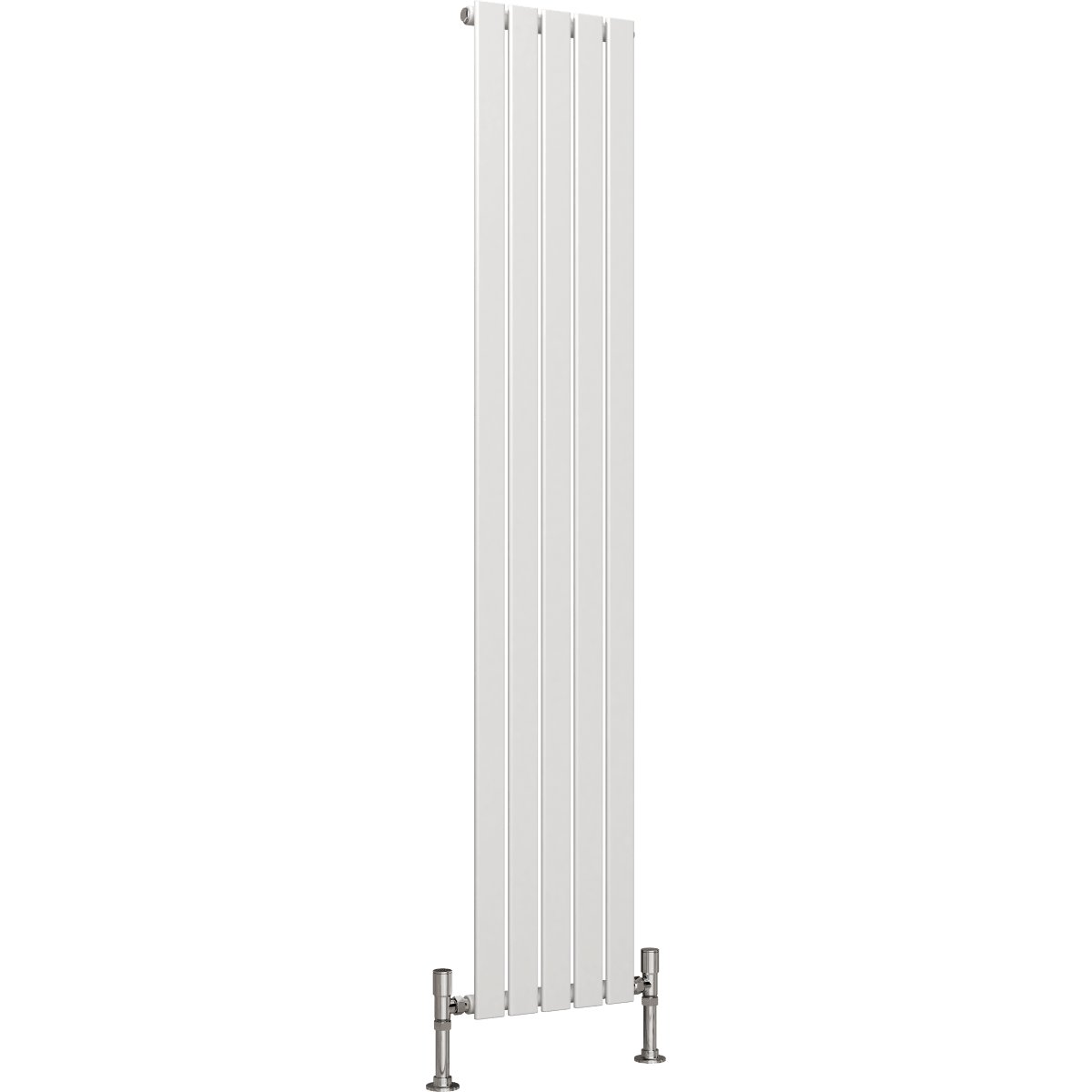 Ice Cold Spice Savannah Vertical Designer Radiator in White