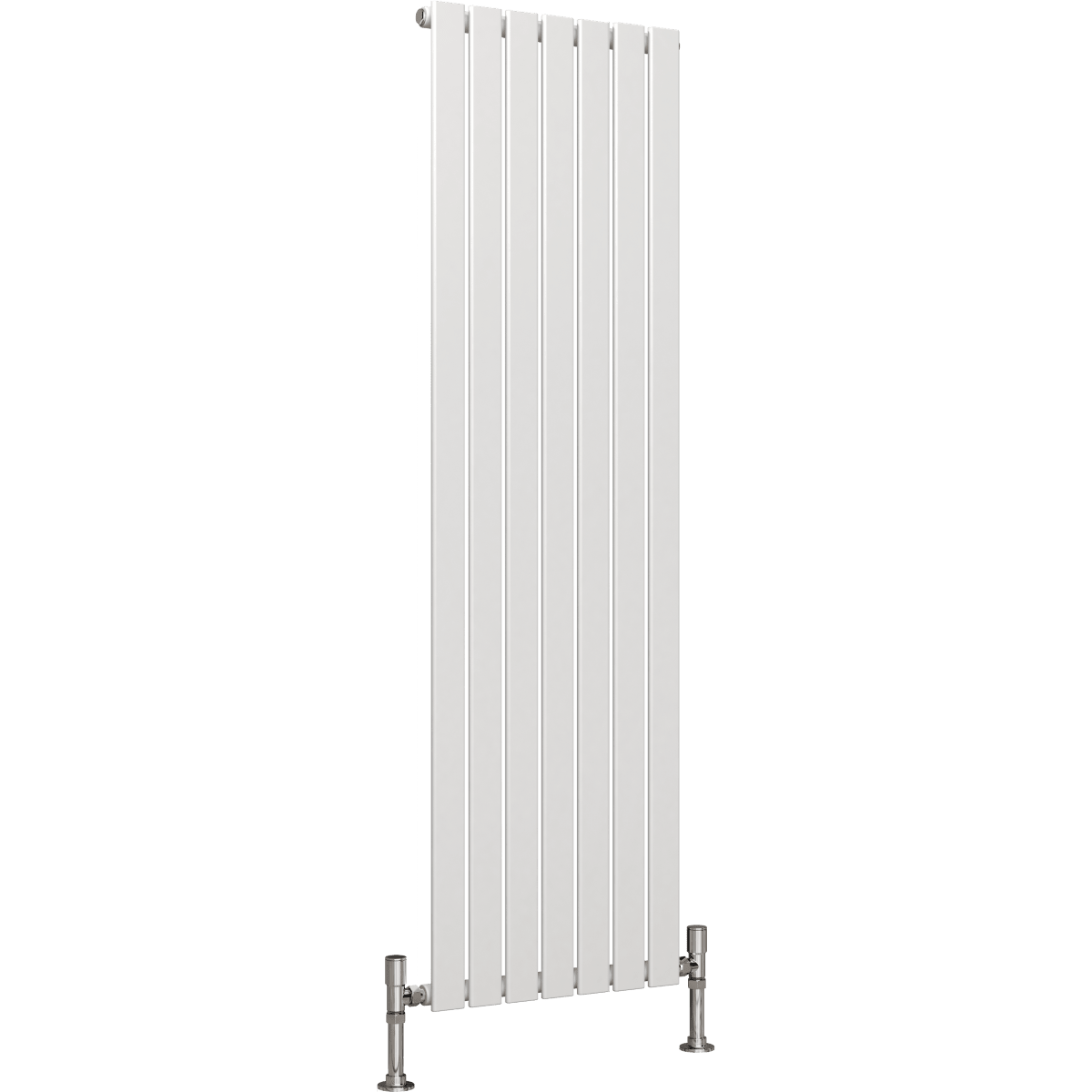 Ice Cold Spice Savannah Vertical Designer Radiator in White