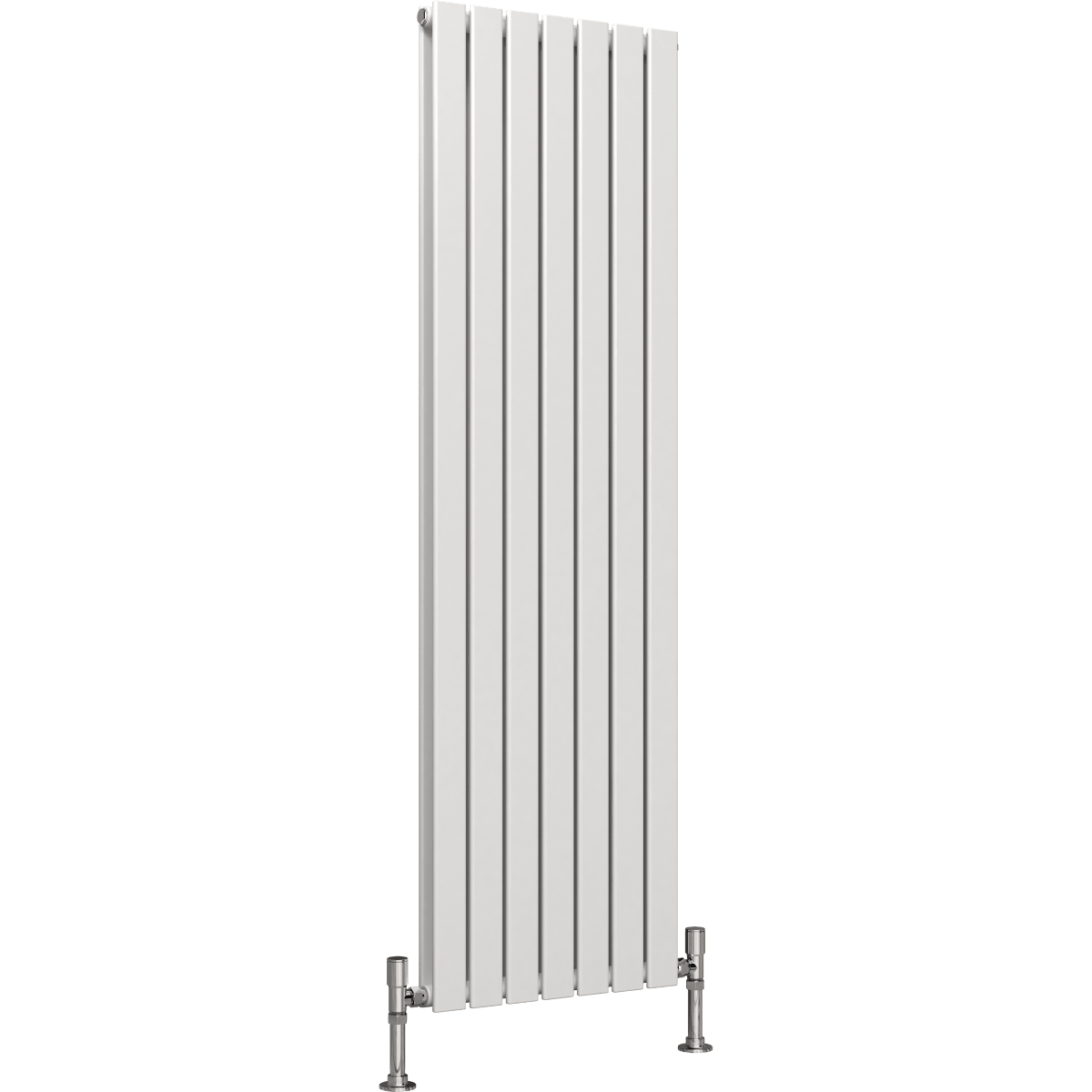 Ice Cold Spice Savannah Vertical Designer Radiator in White