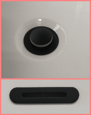 Charlotte Edwards Alternative Waste and Overflow Finishes - bath accessory - Ice Cold Spice | Matt Black