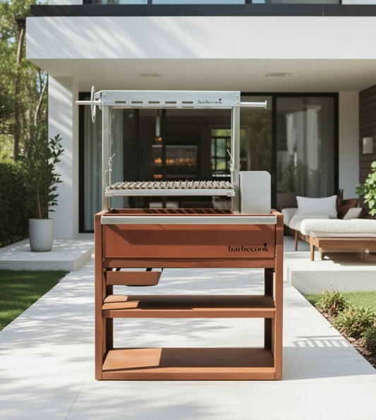 Barbecook Pedro Asado Barbecue – Corten and Stainless Steel