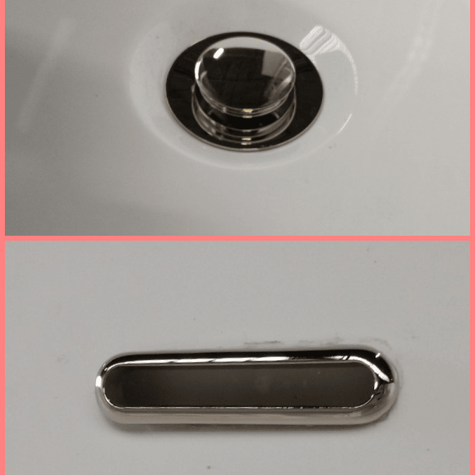 Charlotte Edwards Alternative Waste and Overflow Finishes - bath accessory - Ice Cold Spice | Bright Nickel