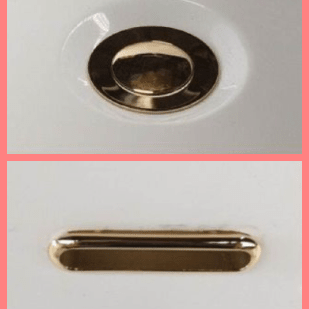 Charlotte Edwards Alternative Waste and Overflow Finishes - bath accessory - Ice Cold Spice | Antique Gold