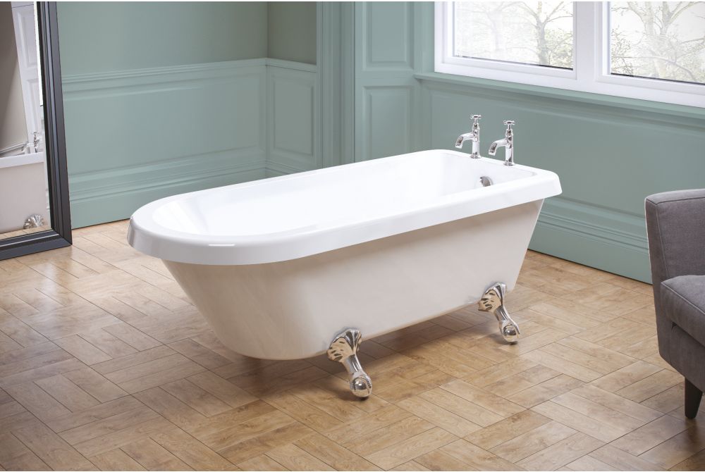 Royce Morgan Lambeth Freestanding Bath Tub Traditional Clawfoot Roll Top