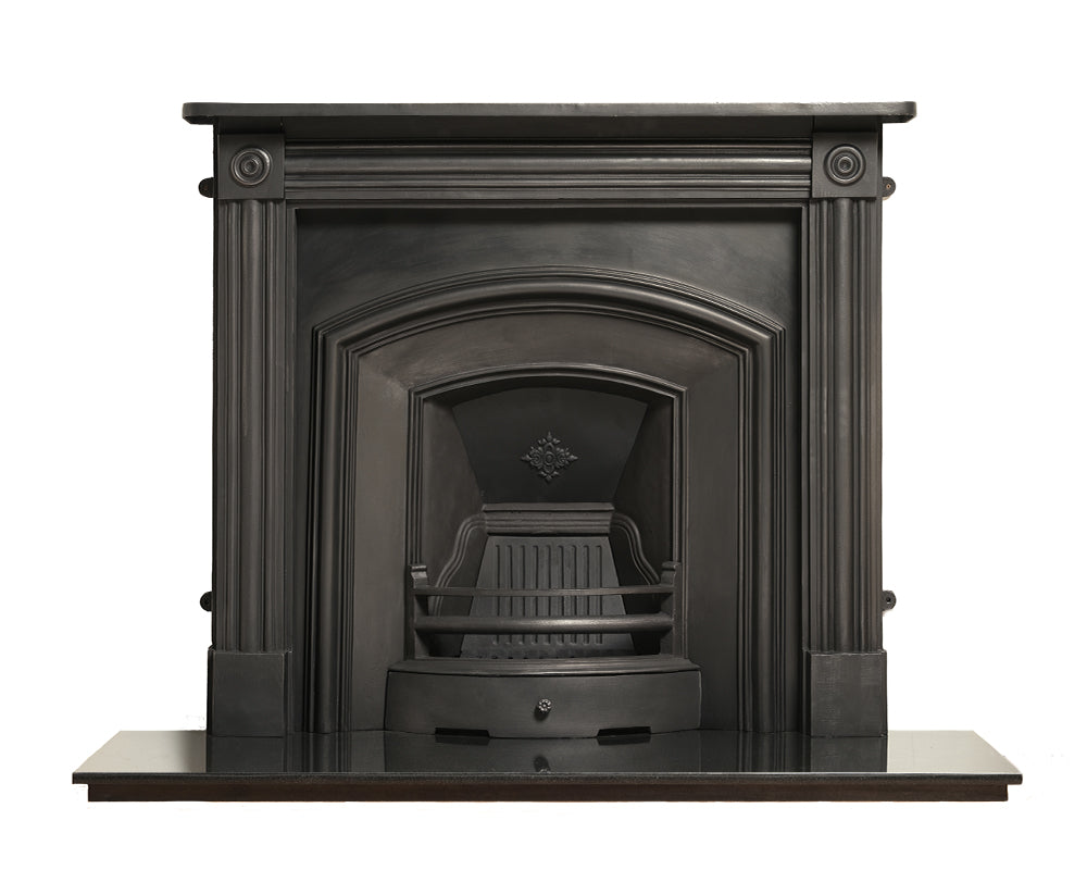 Carron London Plate Cast Iron Fireplace Insert