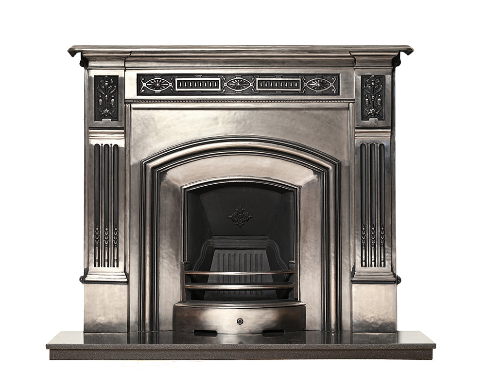 Carron London Plate Cast Iron Fireplace Insert