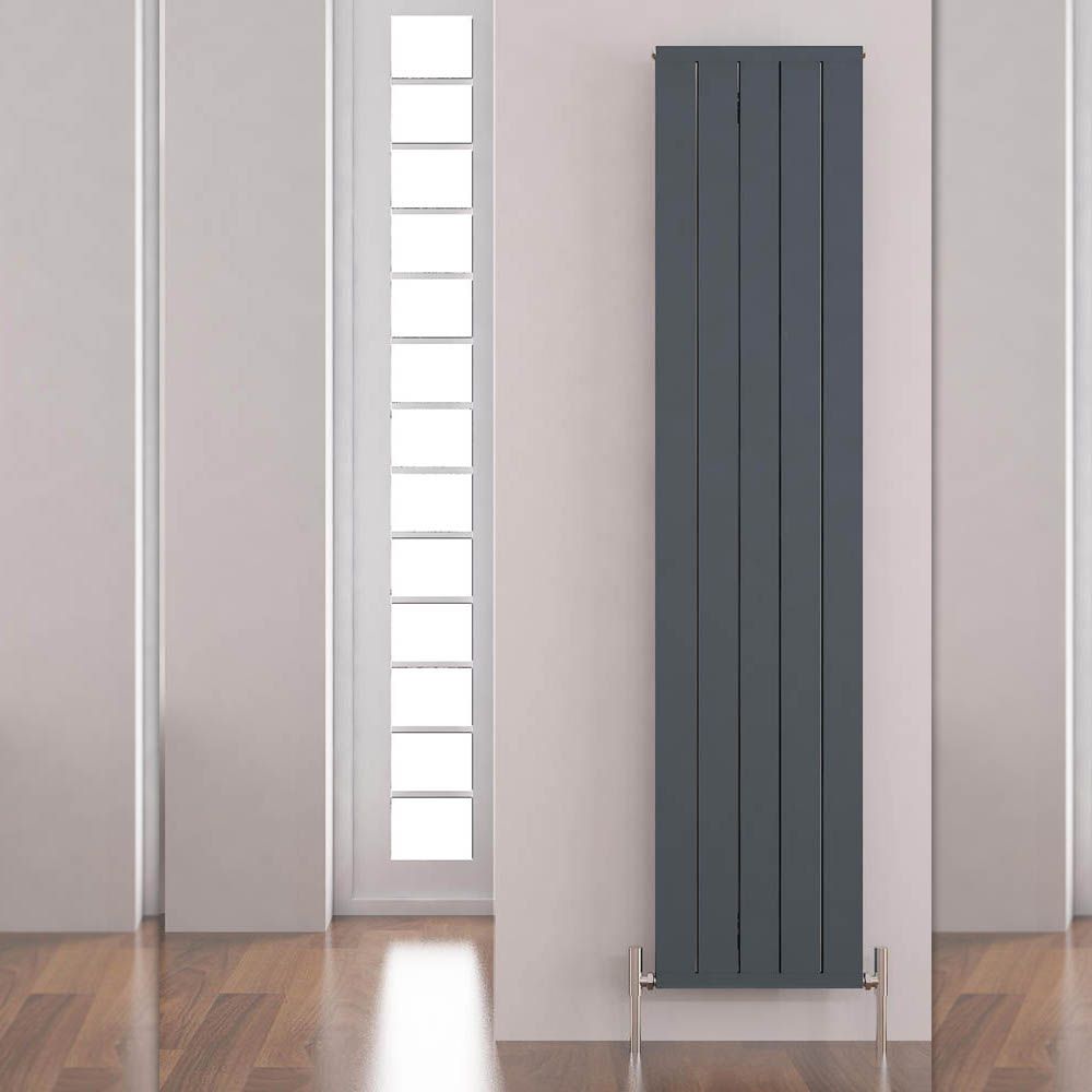 Carisa Mack Modest Vertical Designer Radiator | 2 colours, 3 sizes