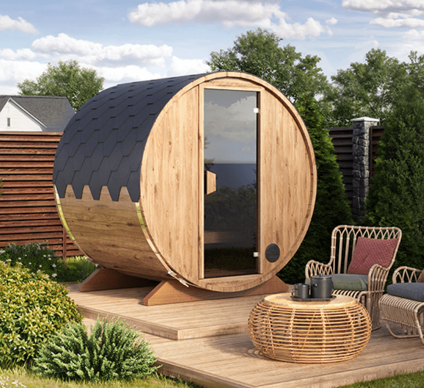 Margot Barrel Outdoor Sauna (3 Person) in