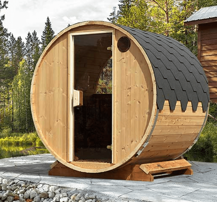 Margot Barrel Outdoor Sauna (3 Person) in