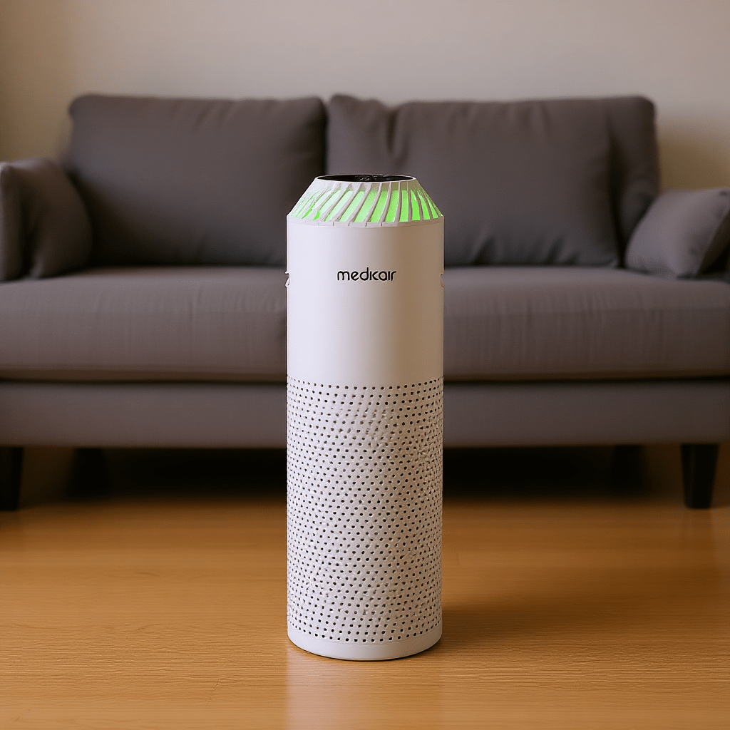 MedicAir Pro Air Purifier in White