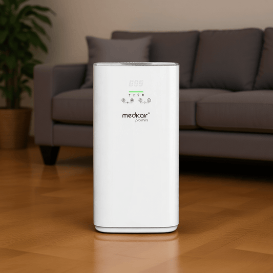 MedicAir Pro Mini Air Purifier in White