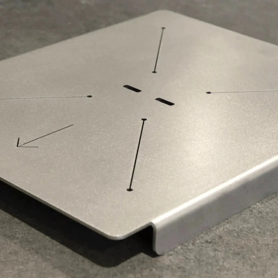 Metartal Asador Nino Extra Hot Teppanyaki Plate in Chrome