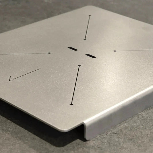 Metartal Asador Nino Extra Hot Teppanyaki Plate in Chrome