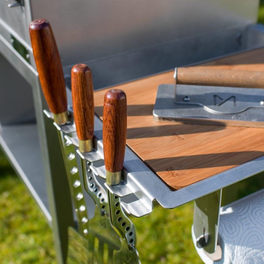 Metartal Asador Nino Grill in Chrome
