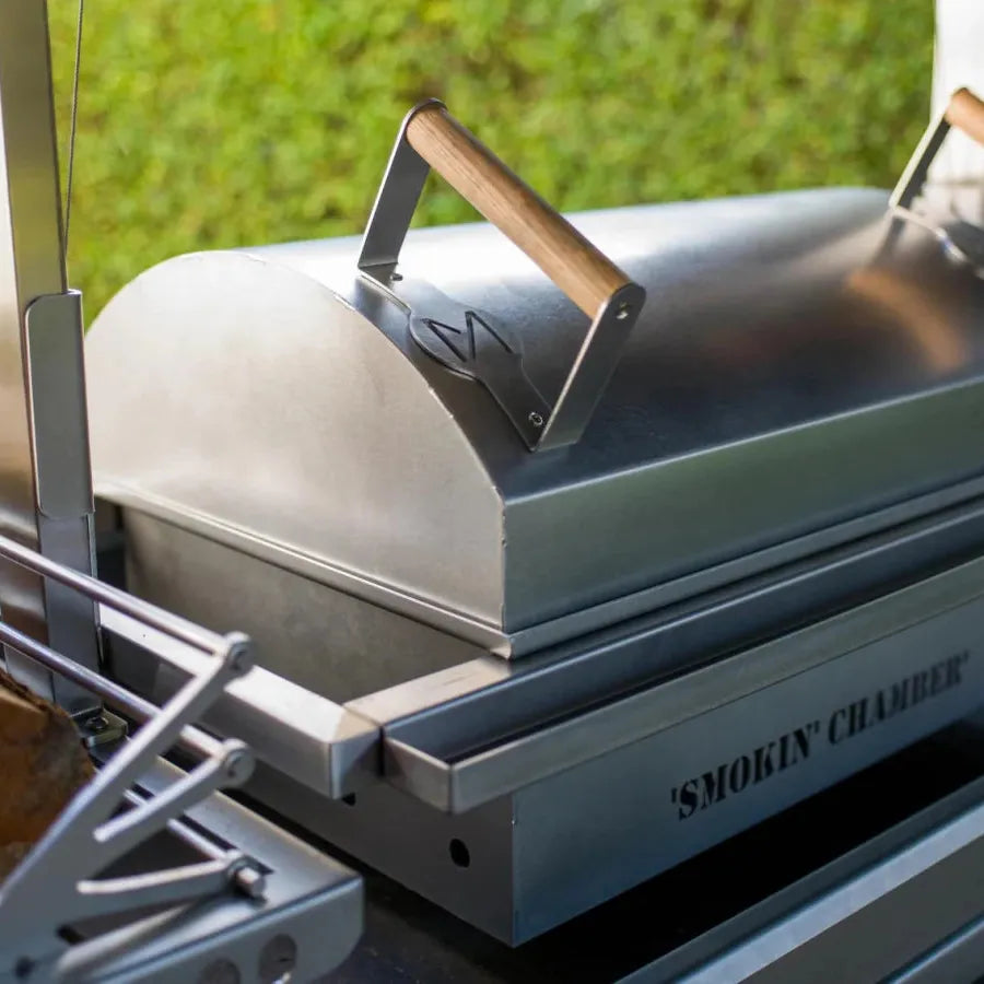 Metartal Asador Nino Handcrafted Smoking Chamber in Chrome