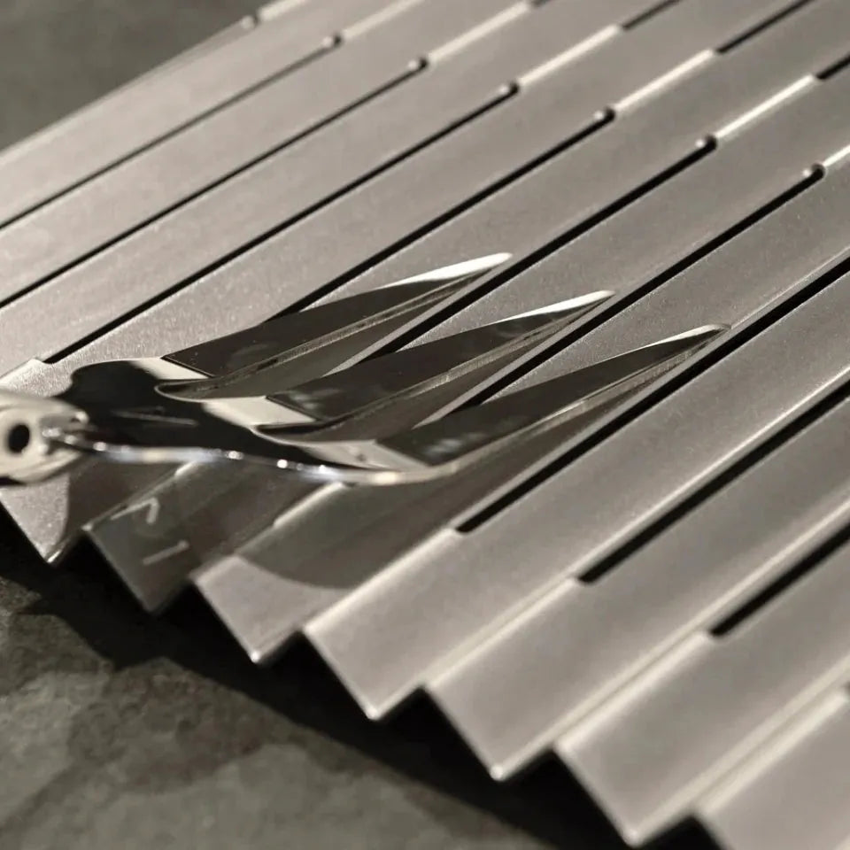 Metartal Nino Handcrafted Flippin Fork Heritage Edition in Chrome