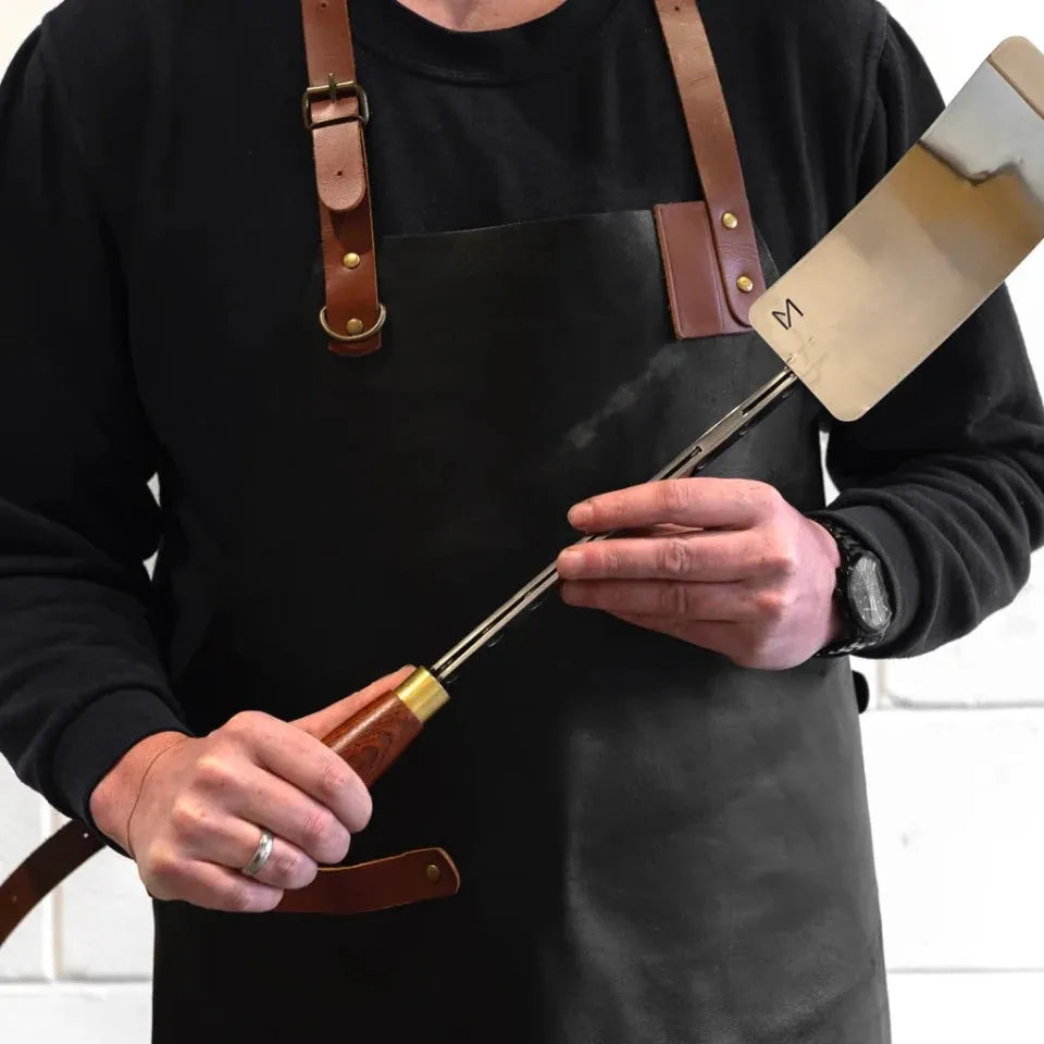 Metartal Nino Handcrafted Signature Ember Scraper in Chrome