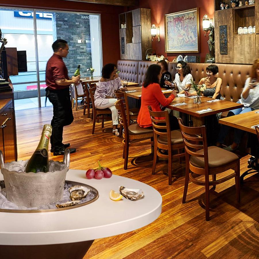 Metartal O Grill Fire Table in Short Leg