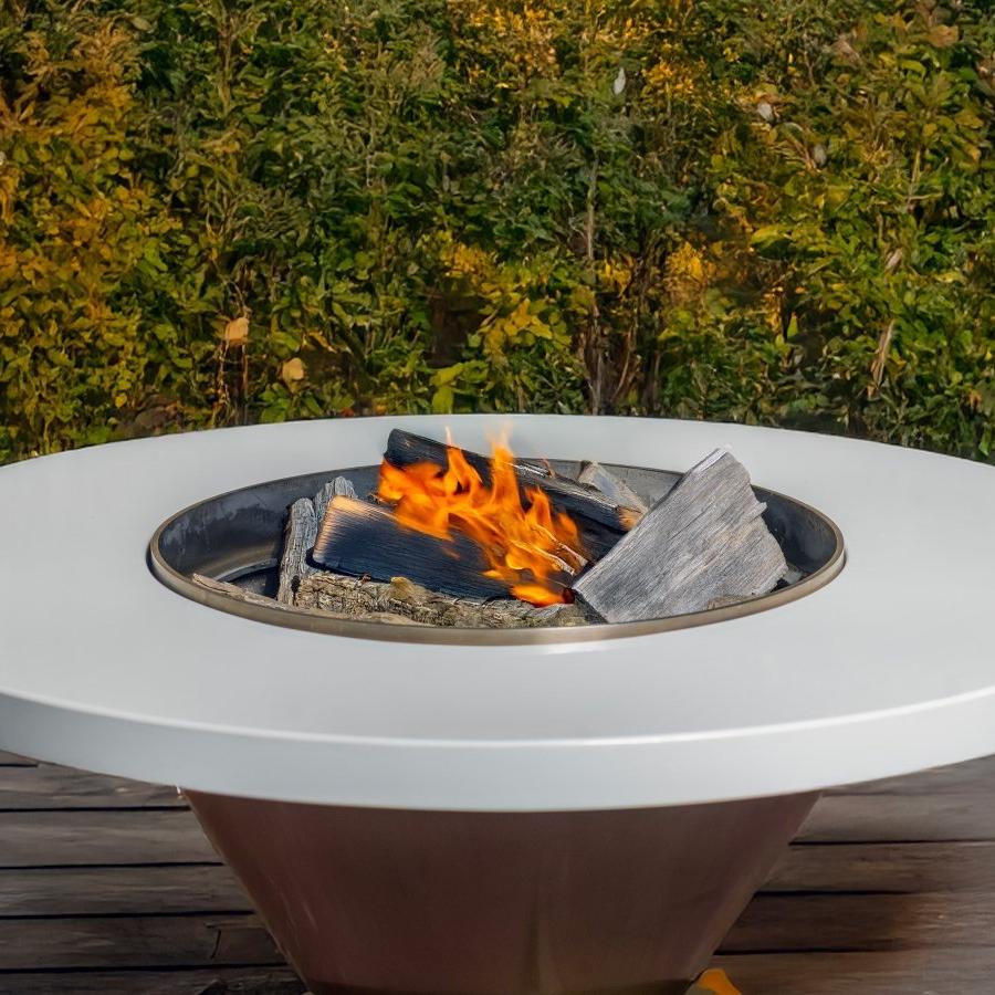 Metartal O Grill Fire Table in Short Leg