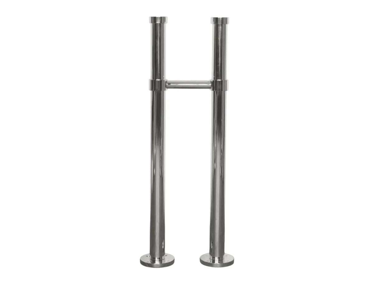 Milton Adjustable Floor Standpipes in Nickel