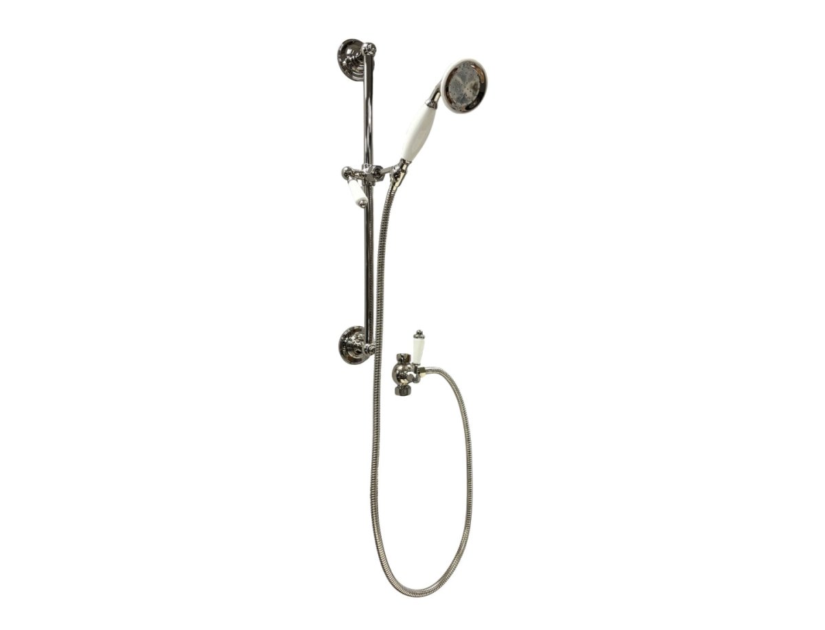 Milton Handheld Shower With Slider Diverter in Nickel