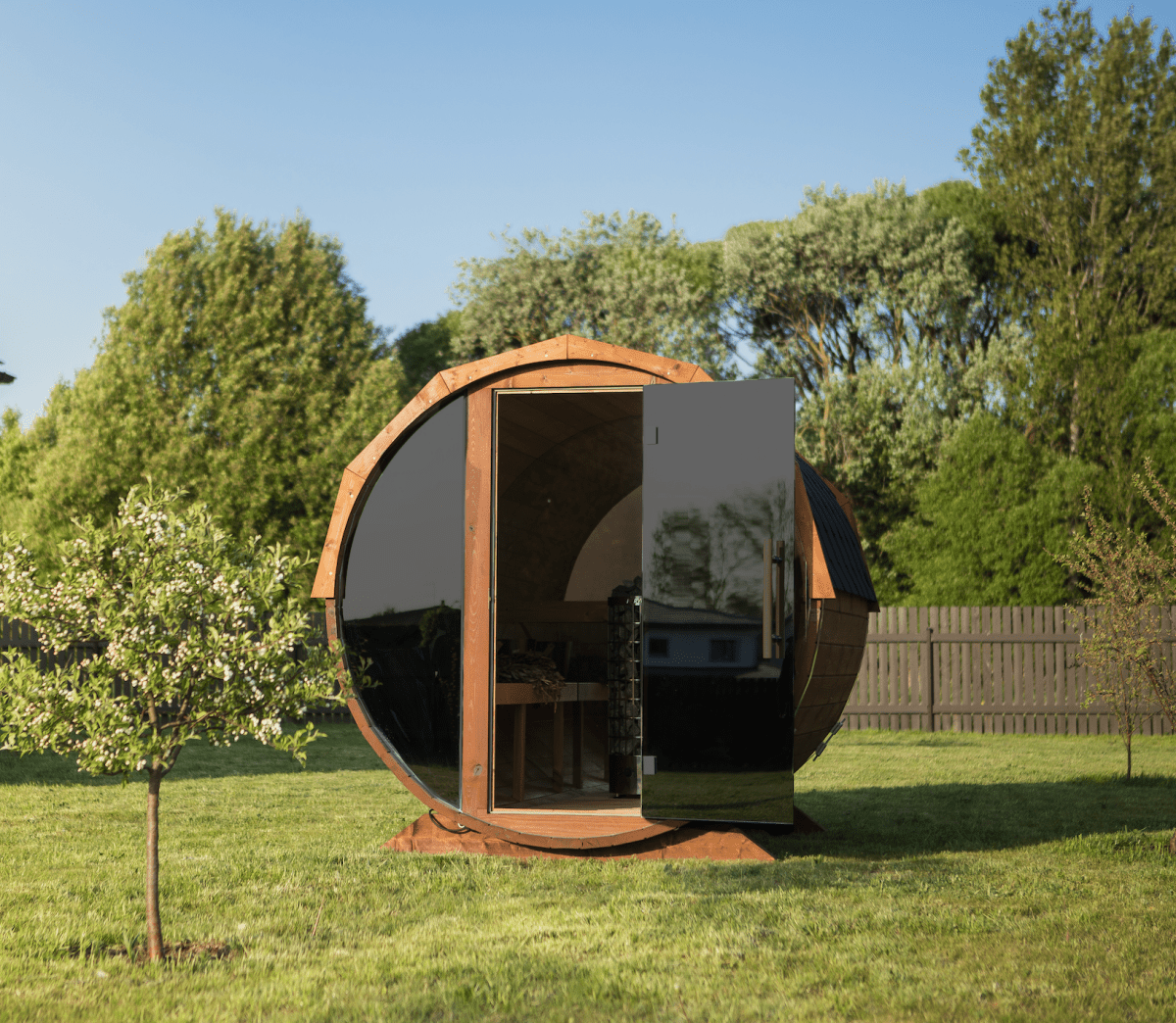 Moviestar Outdoor Barrel Sauna in