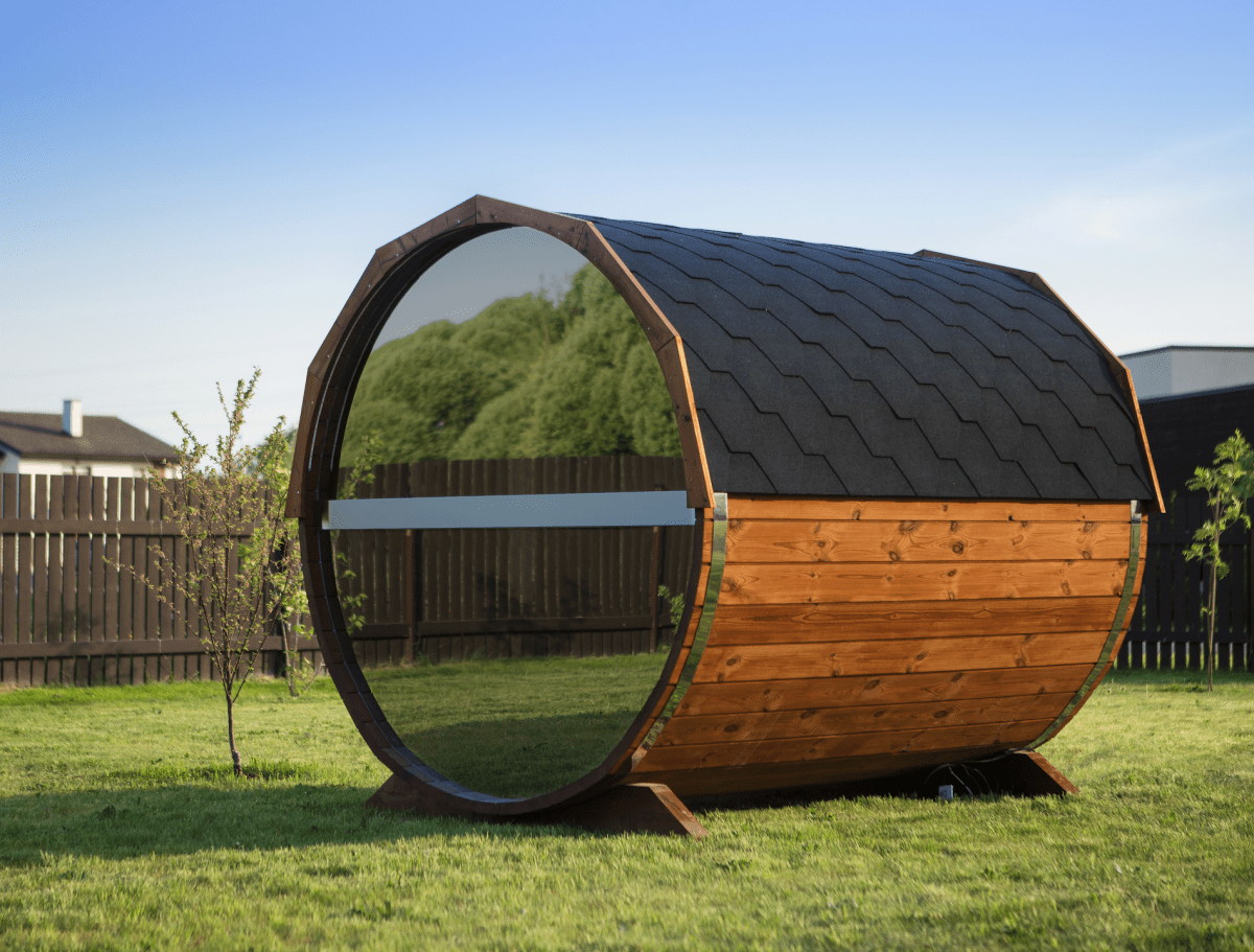 Moviestar Outdoor Barrel Sauna in