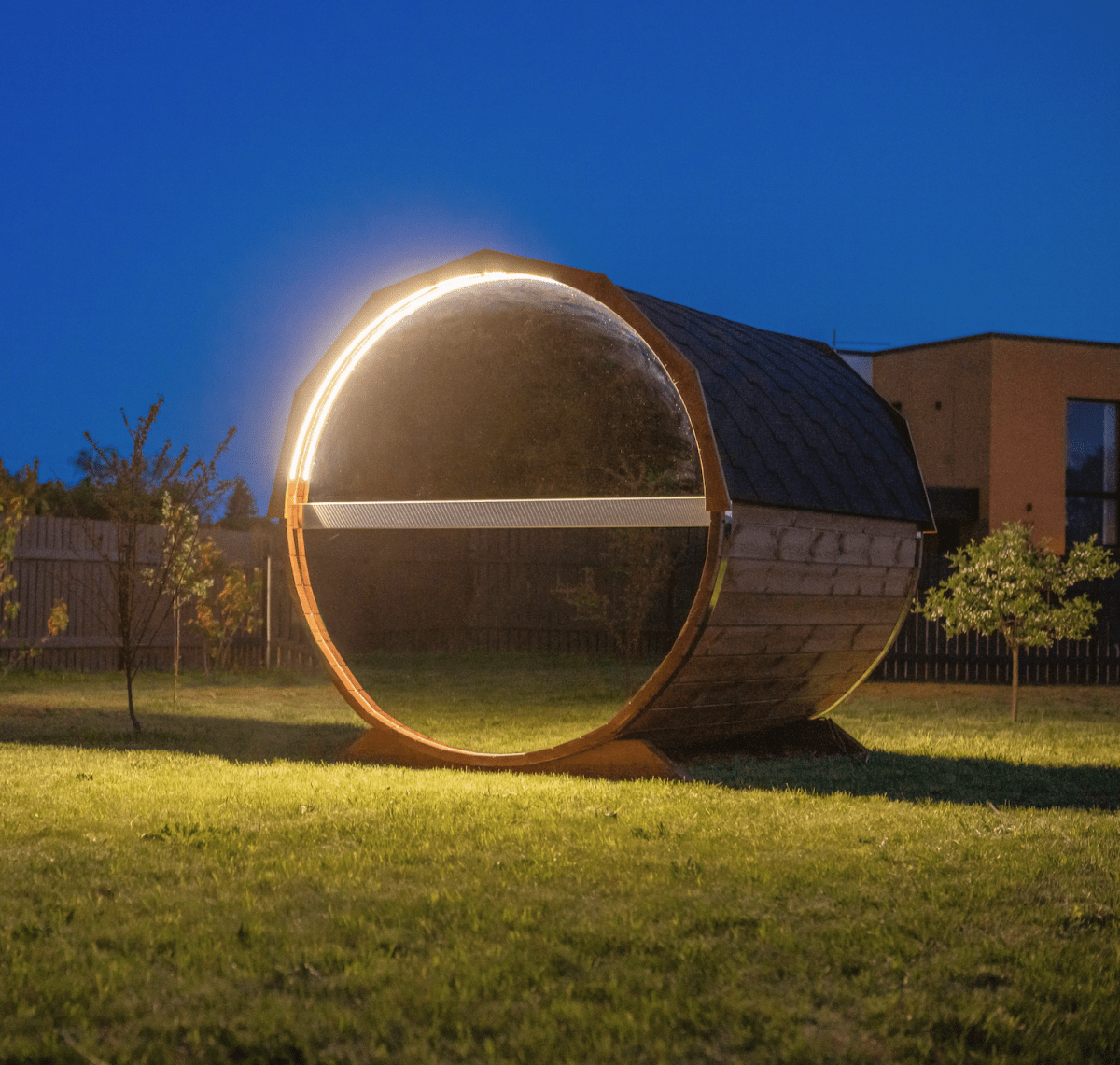 Moviestar Outdoor Barrel Sauna in