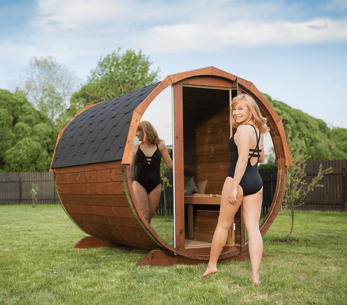 Moviestar Outdoor Barrel Sauna in