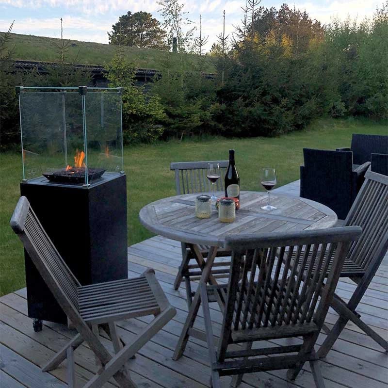 Muztag Malaga Patio Heater in Black