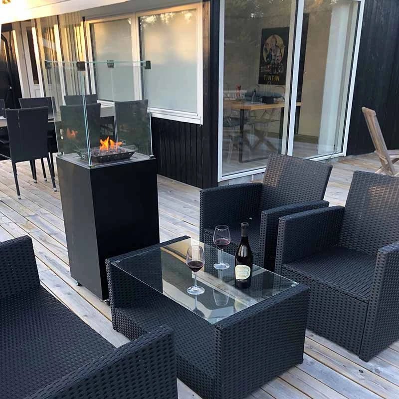 Muztag Malaga Patio Heater in Black
