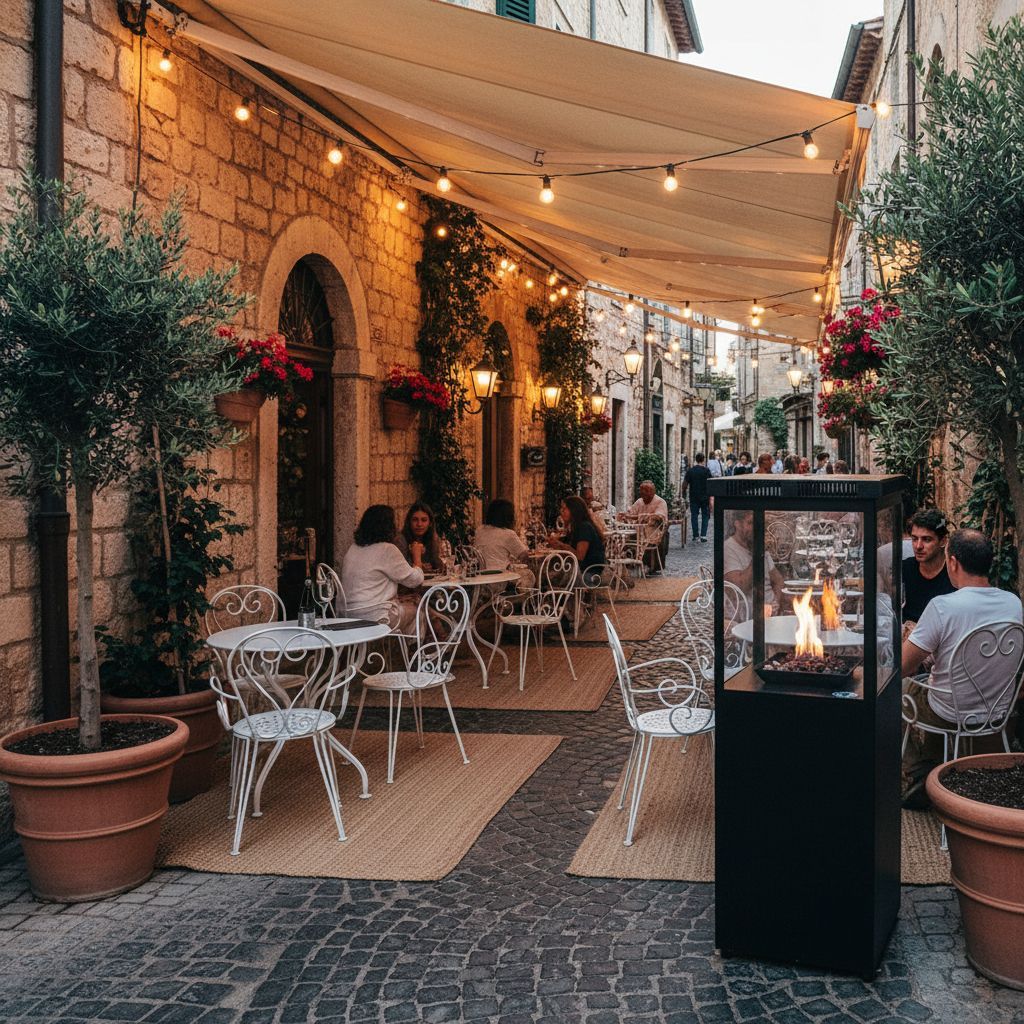 Muztag Mallorca Patio Heater in Black