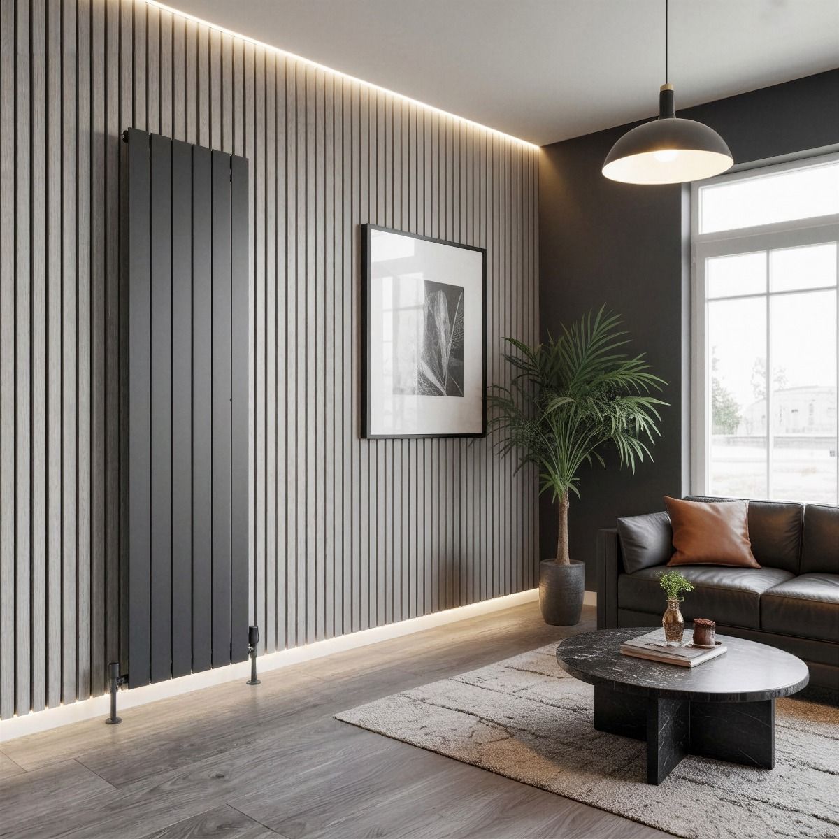 Ice Cold Spice Nashville Vertical Aluminium Designer Radiator