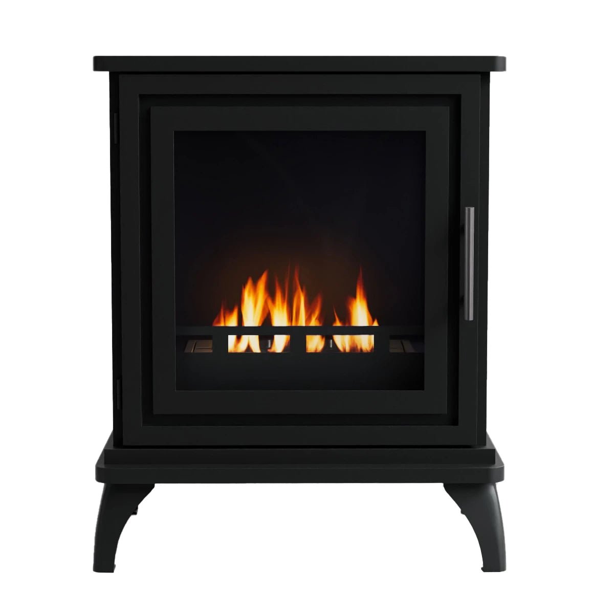 Scandiflames Nashville Bioethanol Freestanding Fireplace - indoor fireplace - Ice Cold Spice | Black
