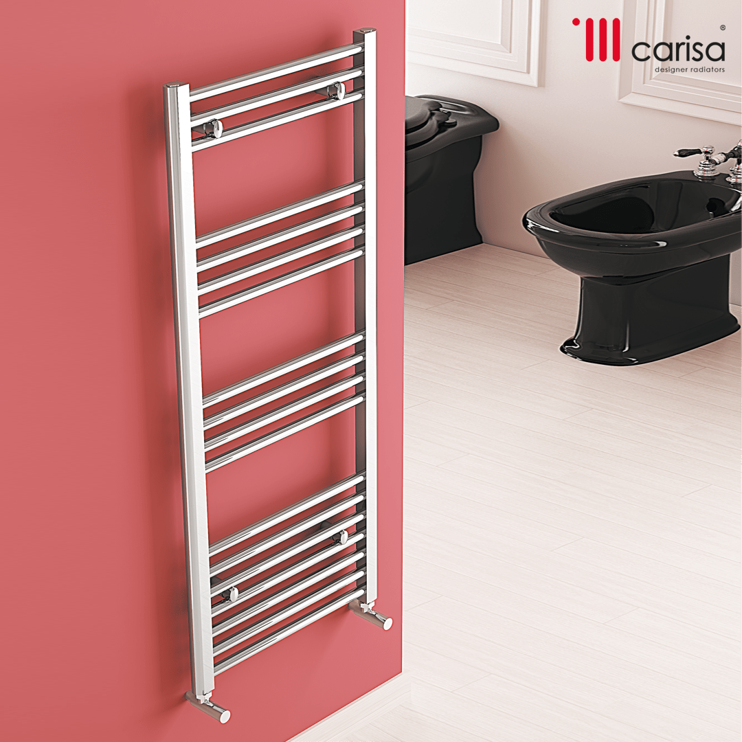 Carisa Nile Chrome Bathroom Radiator