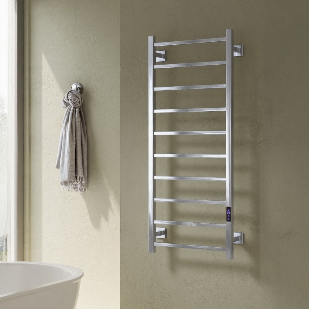 Reina Velino Steel Dry Electric Bathroom Radiator | 3 colours, 2 sizes