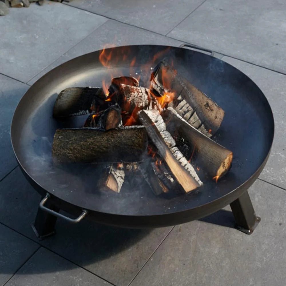 Pallet of Buschbeck Ifen Steel Fire Pit in Black