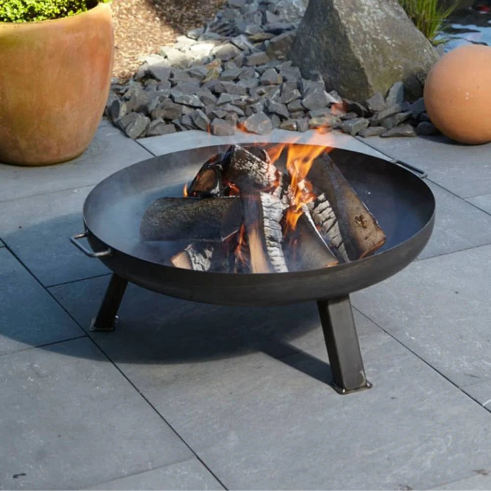 Pallet of Buschbeck Ifen Steel Fire Pit in Black