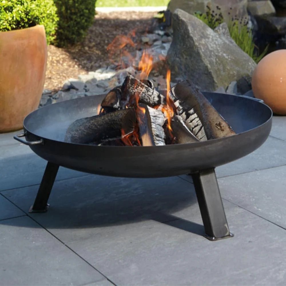 Pallet of Buschbeck Ifen Steel Fire Pit in Black