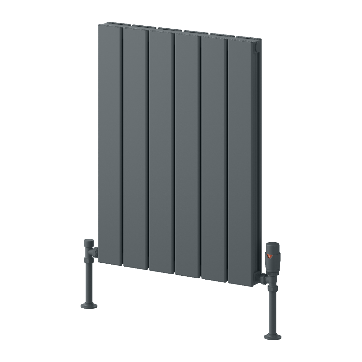 Reina Piatto Aluminium Horizontal Double Panel Radiator | 2 colours, 6 sizes