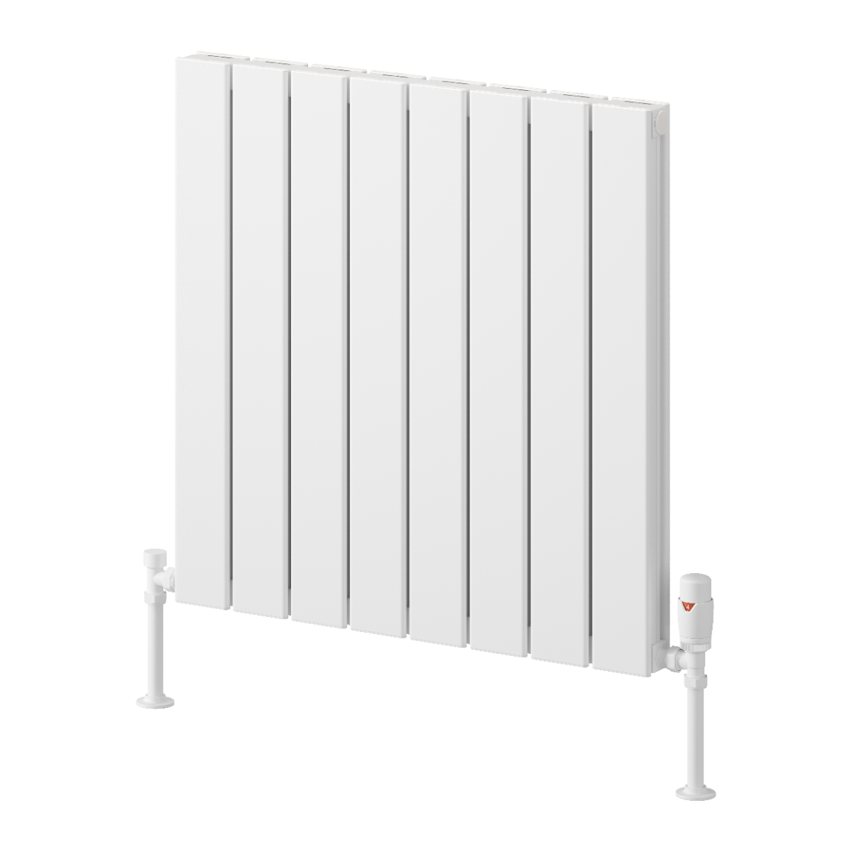 Reina Piatto Aluminium Horizontal Double Panel Radiator | 2 colours, 6 sizes