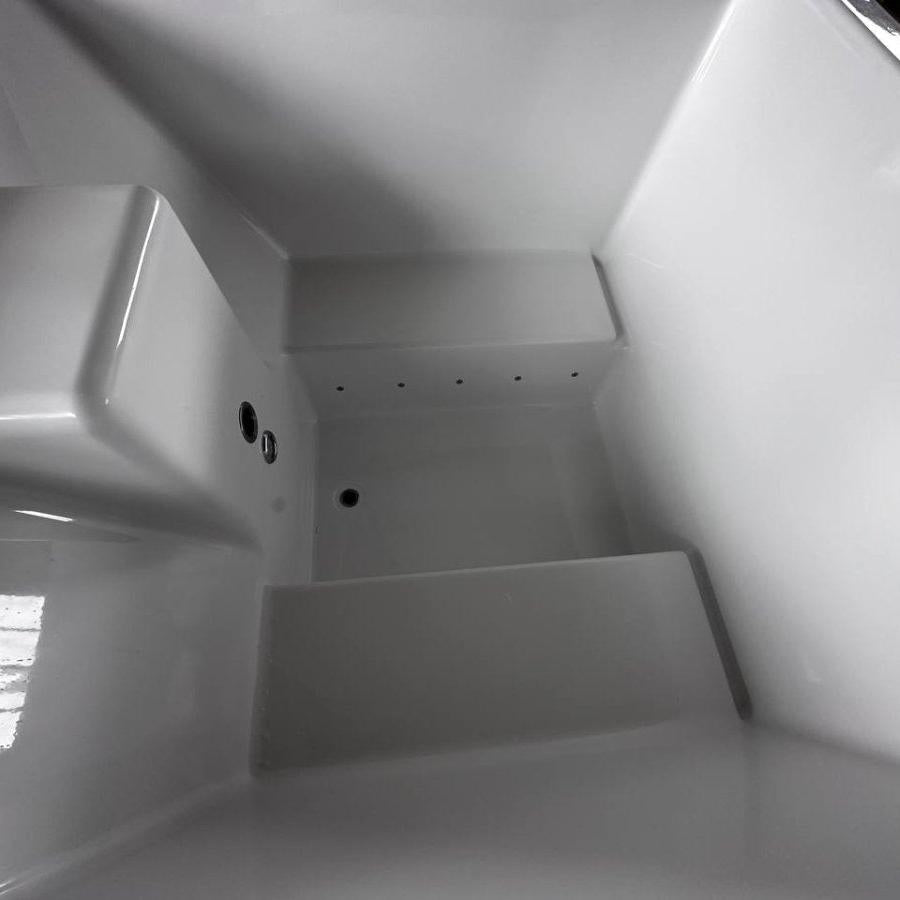 Polar Spa Elite Quattro 180 Wood Fired Hot Tub & Cold Plunge (2 - 4 People) in Thermo Pine Light