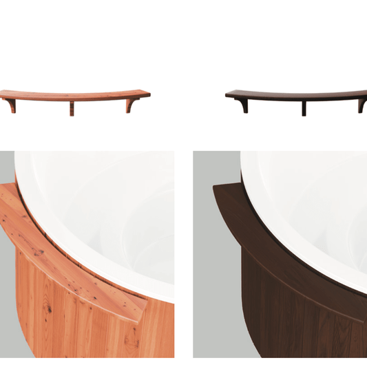 Polar Spa Round Shelf in