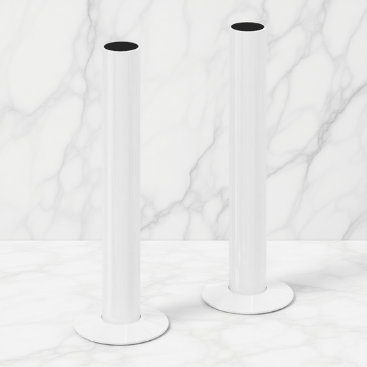 Reina 130mm Pipe Sleeve Kit White in White