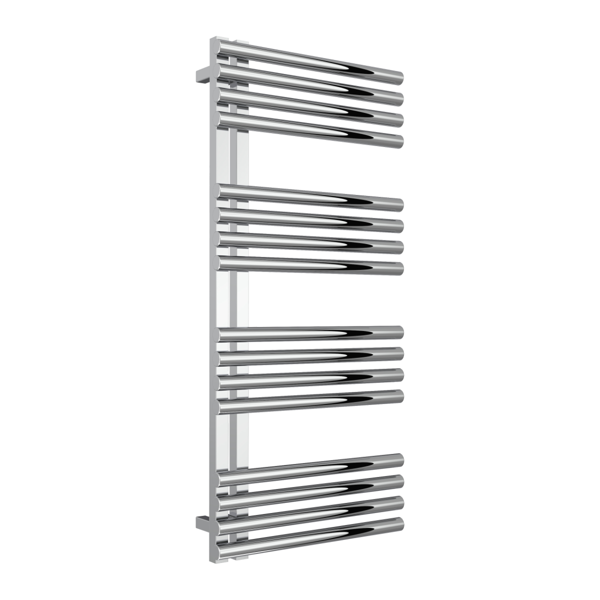 Reina Adora Stainless Steel Tube Towel Radiator in Polished Stainless Steel