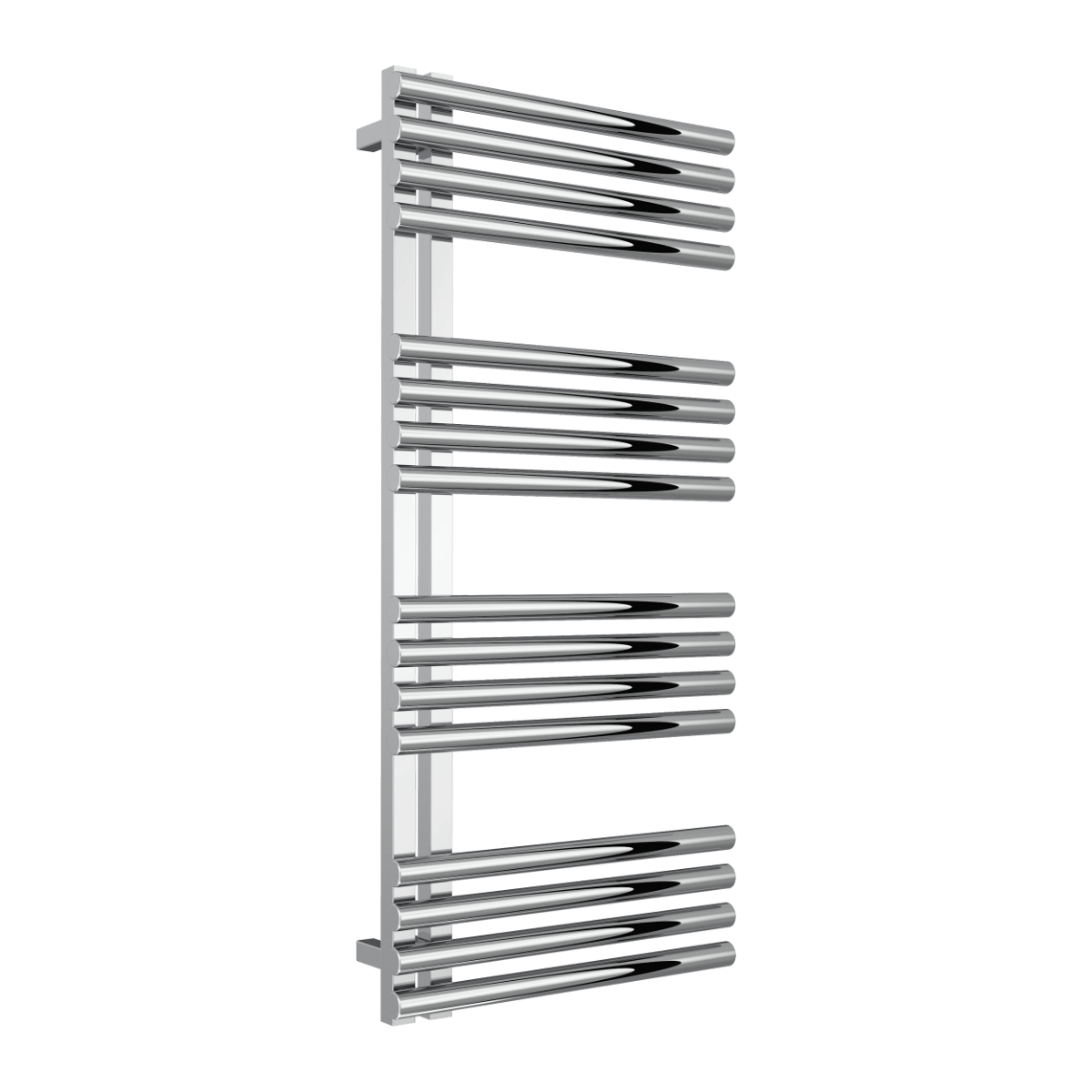 Reina Adora Stainless Steel Tube Towel Radiator in Polished Stainless Steel in 1106H x 500W